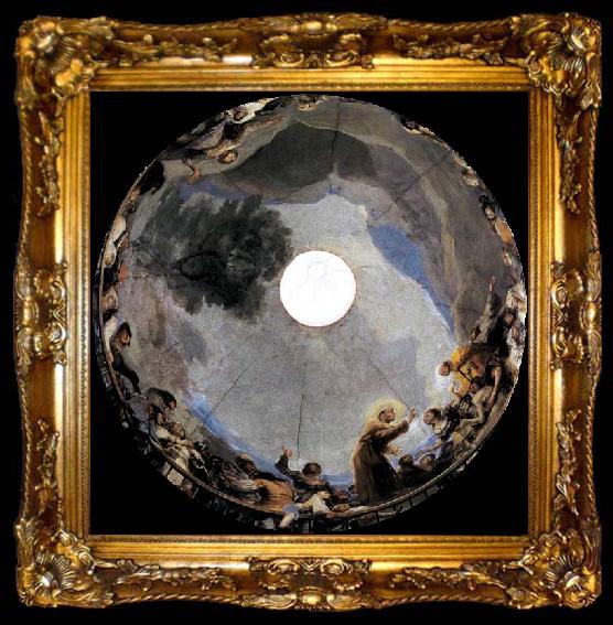 framed  Francisco de goya y Lucientes The Miracle of St Anthony, ta009-2